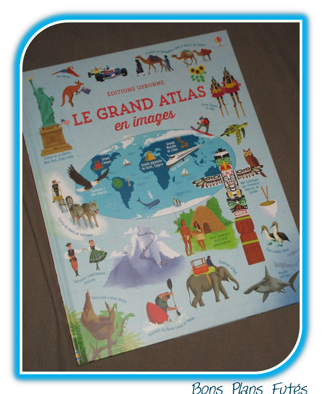 Le grand atlas en images Usborne