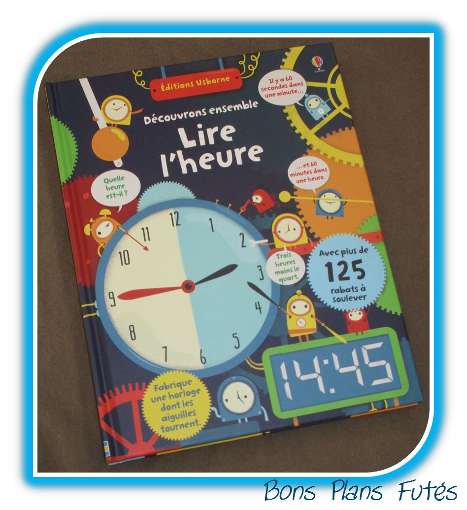 Lire l'heure Usborne